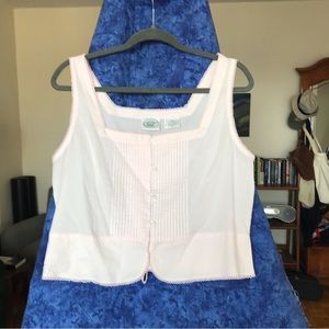 Lovely 90s vintage pale pink top, fits size medium best